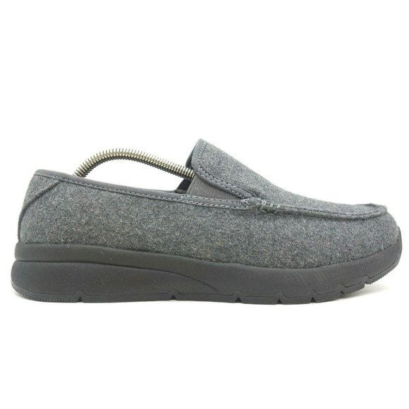 Lands End Gray Casual Slip On Moc Toe Loafers Shoes Men\'s 9 EE main image 11